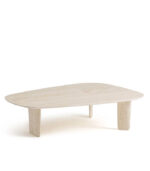 Table basse travertin