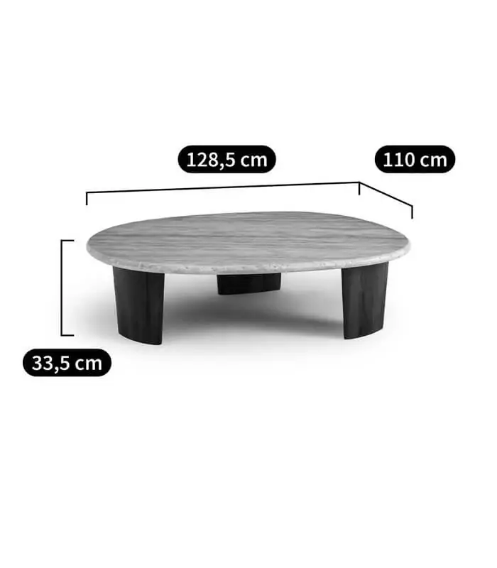 Table basse - lot de 2 pièces